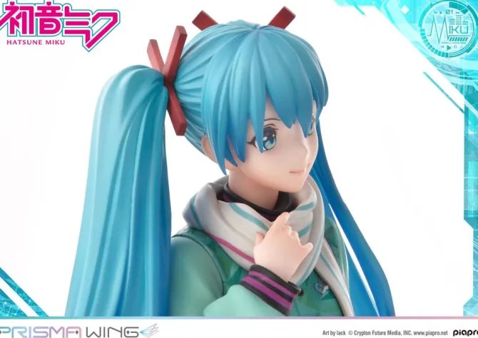 Hatsune Miku - Hatsune Miku Statue / Prisma Wing - Art by lack: Prime 1 Studio
