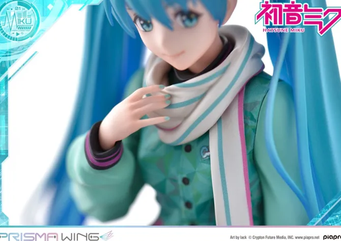 Hatsune Miku - Hatsune Miku Statue / Prisma Wing - Art by lack: Prime 1 Studio