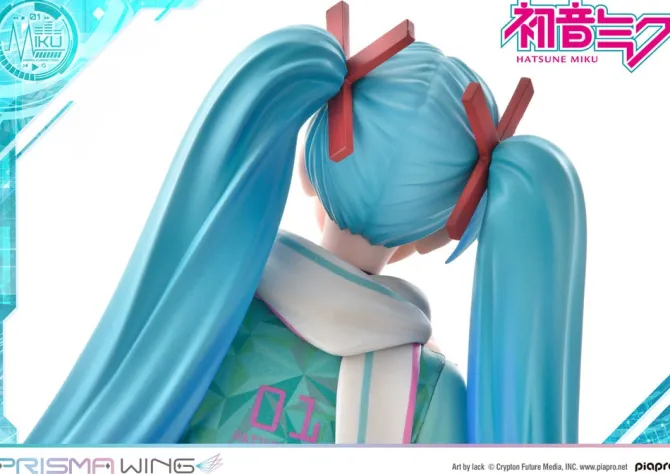 Hatsune Miku - Hatsune Miku Statue / Prisma Wing - Art by lack: Prime 1 Studio