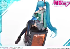 Hatsune Miku - Hatsune Miku Statue / Prisma Wing - Art by lack: Prime 1 Studio