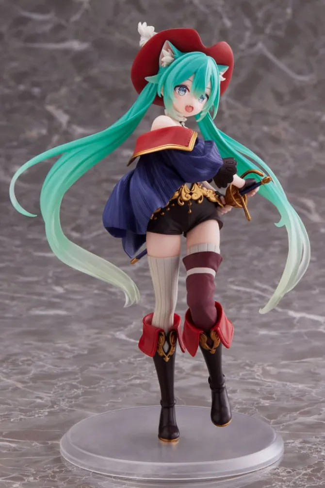 Hatsune Miku - Miku Figur / Wonderland Puss in Boots Version: Taito