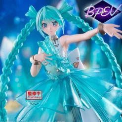 Hatsune Miku - Miku Figur / Clearluxe - Emerald Gem Banpresto