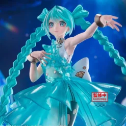 Hatsune Miku - Miku Figur / Clearluxe - Emerald Gem Banpresto