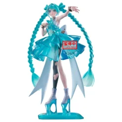 Hatsune Miku - Miku Figur / Clearluxe - Emerald Gem Banpresto