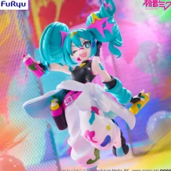 Hatsune Miku - Miku Paint Girl Figur / Trio-Try-iT: Furyu