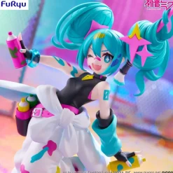Hatsune Miku - Miku Paint Girl Figur / Trio-Try-iT: Furyu
