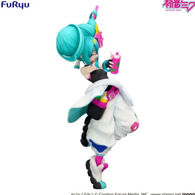 Hatsune Miku - Miku Paint Girl Figur / Trio-Try-iT: Furyu