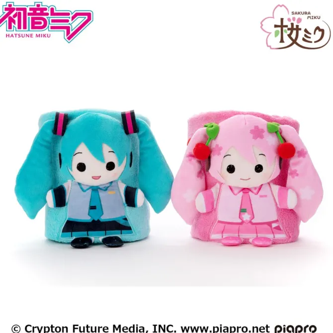 Hatsune Miku - Miku Plüschfigur Roll-Up: Sega