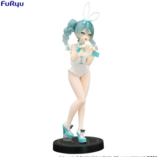 Hatsune Miku - Miku Rurudo Statue / BiCute Bunnies - White Color Ver.: Furyu
