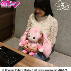 Hatsune Miku - Pillowgurumi Sakura Miku Plüschfigur: Sega