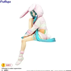 Hatsune Miku - Rabbit Ear Statue / Noodle Stopper - Hood Pajama: Furyu