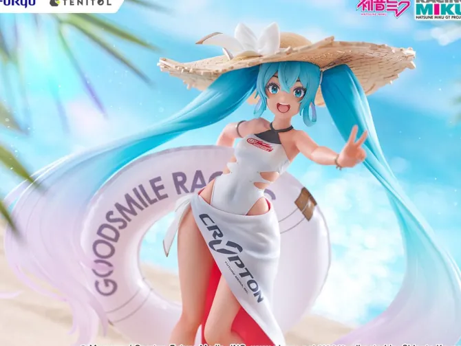 Hatsune Miku - Racing Miku 2024 Statue / GT Project Tenitol - Tropical Ver.: Furyu