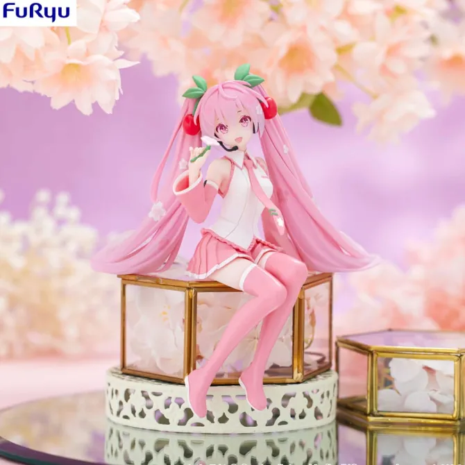 Hatsune Miku - Sakura Miku Noodle Stopper Figur / 2024: Furyu