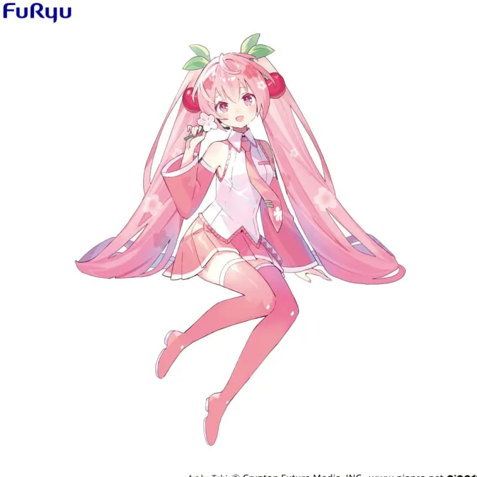 Hatsune Miku - Sakura Miku Noodle Stopper Figur / 2024: Furyu