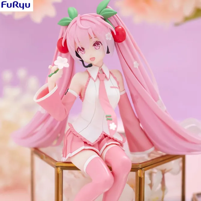 Hatsune Miku - Sakura Miku Noodle Stopper Figur / 2024: Furyu