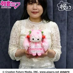 Hatsune Miku - Sakura Miku Plüschfigur Roll-Up: Sega