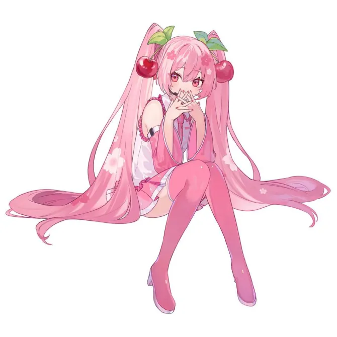 Hatsune Miku - Sakura Miku Noodle Stopper / 2023 Version: Furyu