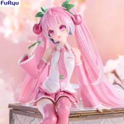 Hatsune Miku - Sakura Miku Statue / Noodle Stopper - 2024 Pearl Color Ver.: Furyu