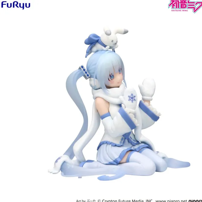 Hatsune Miku - Snow Miku Noodle Stopper Figur / Sky Town 10th Version: Furyu
