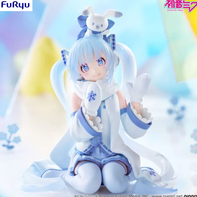 Hatsune Miku - Snow Miku Noodle Stopper Figur / Sky Town 10th Version: Furyu