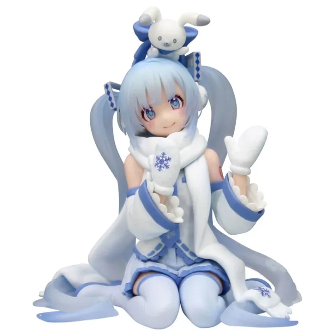 Hatsune Miku - Snow Miku Noodle Stopper Figur / Sky Town 10th Version: Furyu