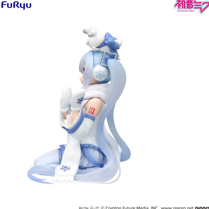 Hatsune Miku - Snow Miku Noodle Stopper Figur / Sky Town 10th Version: Furyu