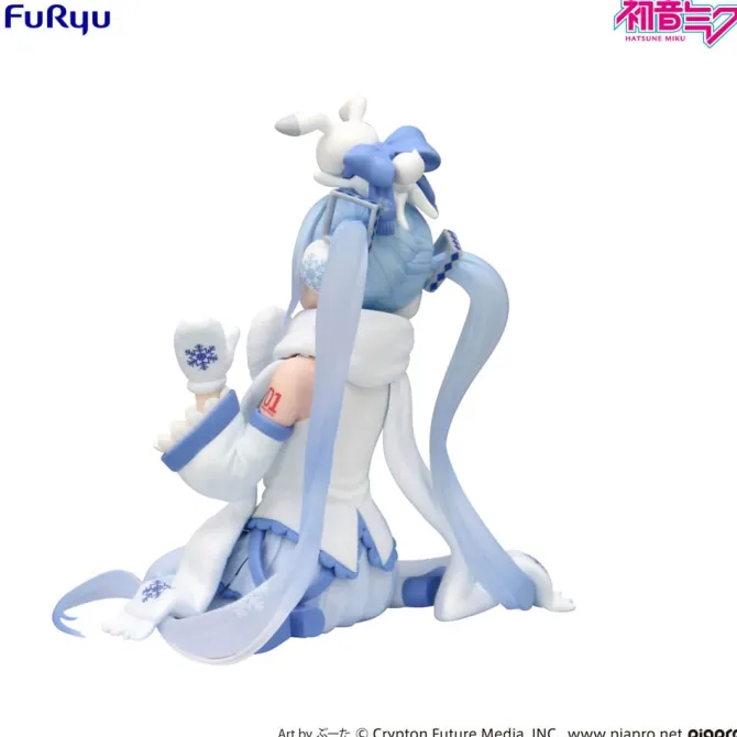 Hatsune Miku - Snow Miku Noodle Stopper Figur / Sky Town 10th Version: Furyu