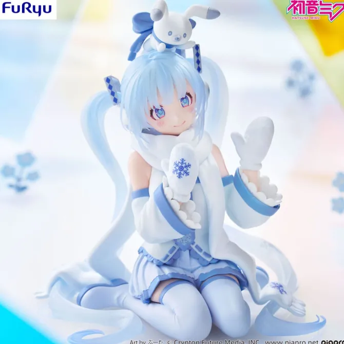 Hatsune Miku - Snow Miku Noodle Stopper Figur / Sky Town 10th Version: Furyu
