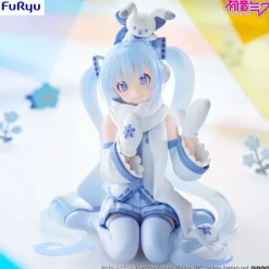 Hatsune Miku - Snow Miku Noodle Stopper Figur / Sky Town 10th Version: Furyu