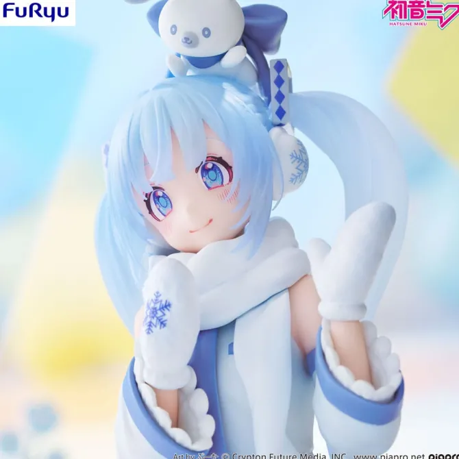 Hatsune Miku - Snow Miku Noodle Stopper Figur / Sky Town 10th Version: Furyu