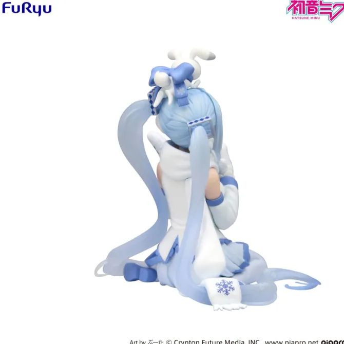 Hatsune Miku - Snow Miku Noodle Stopper Figur / Sky Town 10th Version: Furyu