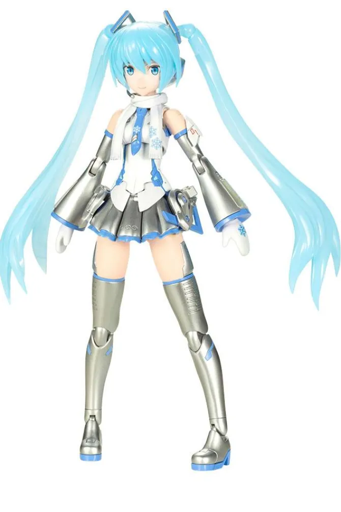 Hatsune Miku - Snow Miku Plastic Model Kit / Black Version: Kotobukiya