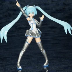 Hatsune Miku - Snow Miku Plastic Model Kit / Black Version: Kotobukiya