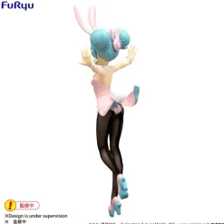 Hatsune Miku - Wink Pearl Statue / BiCute Bunnies Pink Color Ver.: Furyu
