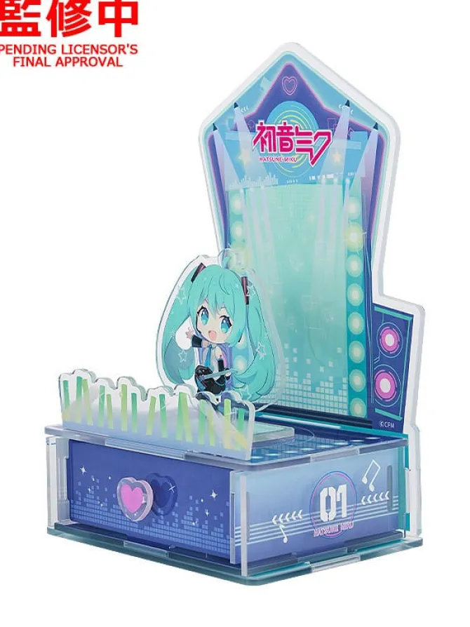 Hatsune Miku - Zubehör-Set Acrylic Diorama Case Character Vocal Series 01: Hatsune Miku: Good Smile