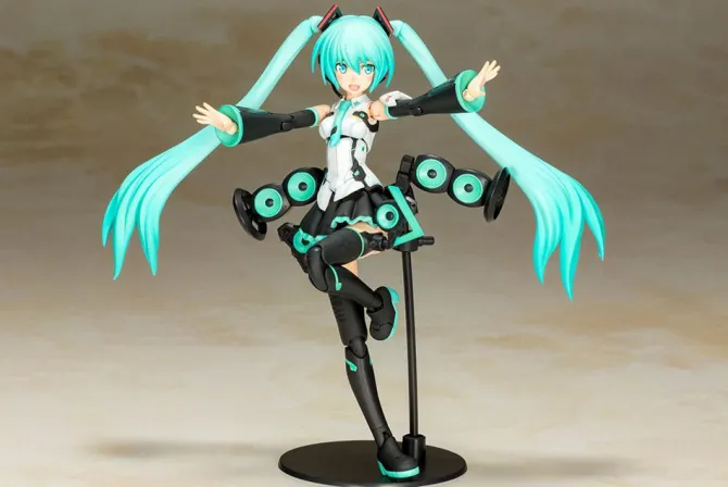 Hatsune Miku Actionfigur / Frame Arms Girl Plastic Model Kit: Taito