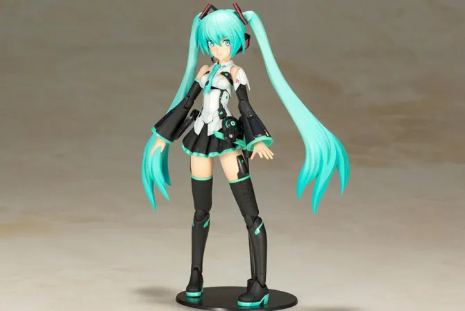 Hatsune Miku Actionfigur / Frame Arms Girl Plastic Model Kit: Taito