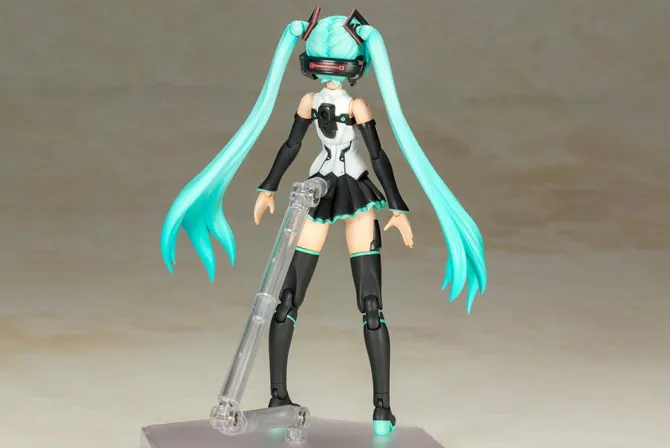 Hatsune Miku Actionfigur / Frame Arms Girl Plastic Model Kit: Taito