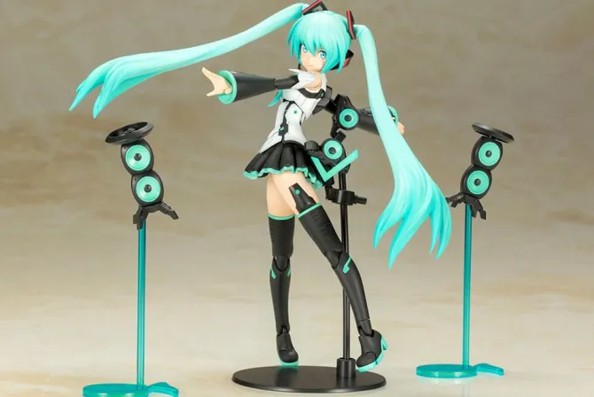 Hatsune Miku Actionfigur / Frame Arms Girl Plastic Model Kit: Taito