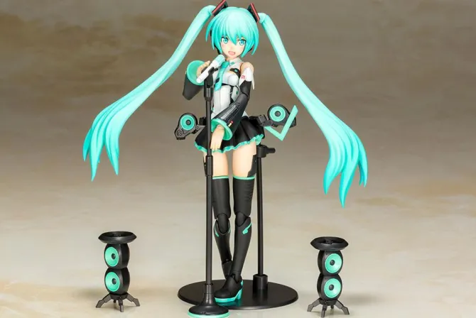 Hatsune Miku Actionfigur / Frame Arms Girl Plastic Model Kit: Taito