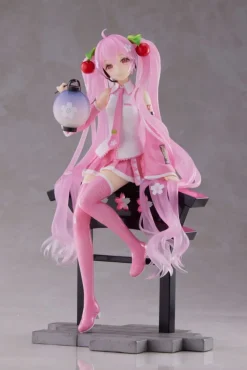 Hatsune Miku AMP - Sakura Miku Statue / Lantern Ver. Reissue: Taito Prize