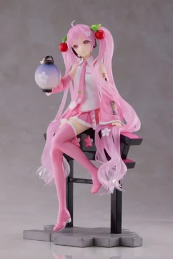 Hatsune Miku AMP - Sakura Miku Statue / Lantern Ver. Reissue: Taito Prize