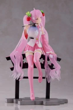 Hatsune Miku AMP - Sakura Miku Statue / Lantern Ver. Reissue: Taito Prize