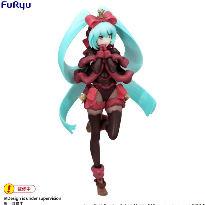 Hatsune Miku Exceed Creative - SweetSweets Statue / Series Noel Raspberry Ver.: Furyu