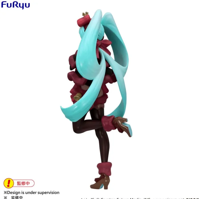 Hatsune Miku Exceed Creative - SweetSweets Statue / Series Noel Raspberry Ver.: Furyu