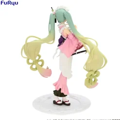 Hatsune Miku Exceed Creative - Matcha Green Tea Parfait Statue Cherry Blossom Ver.: Furyu