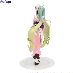 Hatsune Miku Exceed Creative - Matcha Green Tea Parfait Statue Cherry Blossom Ver.: Furyu