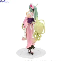 Hatsune Miku Exceed Creative - Matcha Green Tea Parfait Statue Cherry Blossom Ver.: Furyu