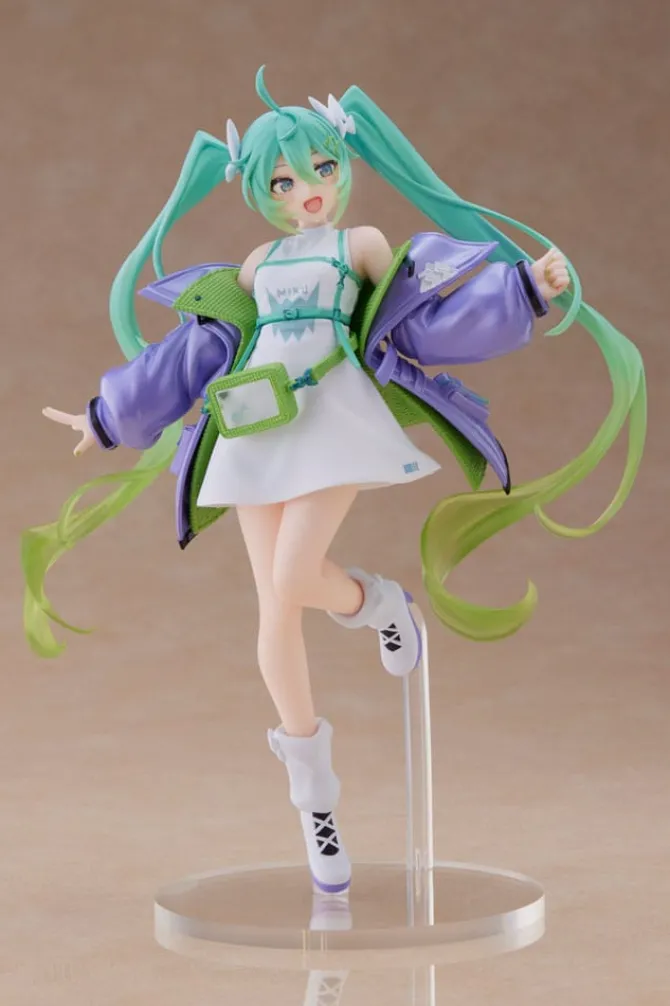 Hatsune Miku Figur - Fashion Figure Sporty Version: Taito Prize