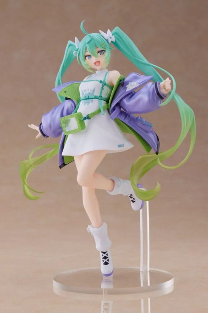 Hatsune Miku Figur - Fashion Figure Sporty Version: Taito Prize